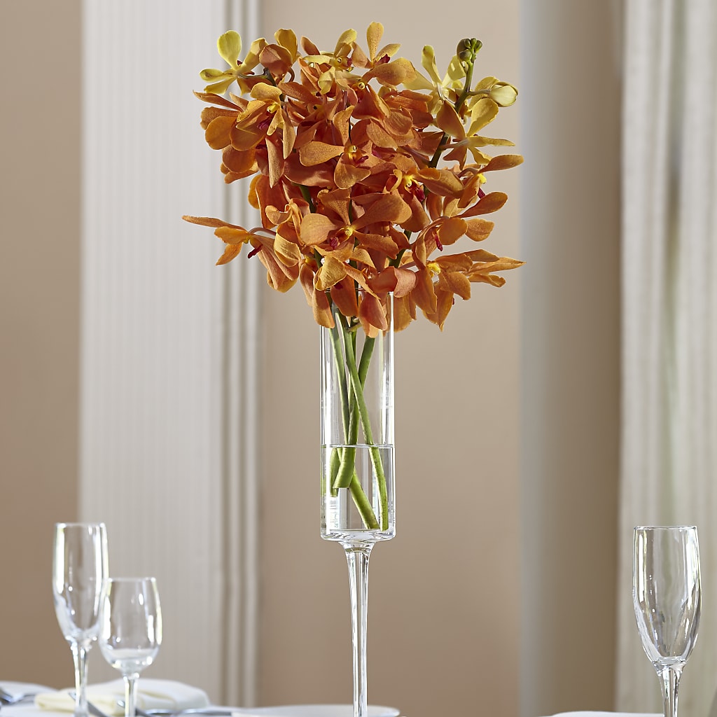 Orange Mokara Bouquet – ANGEL'S FLOWERS AND GIFTS, San Jose CA