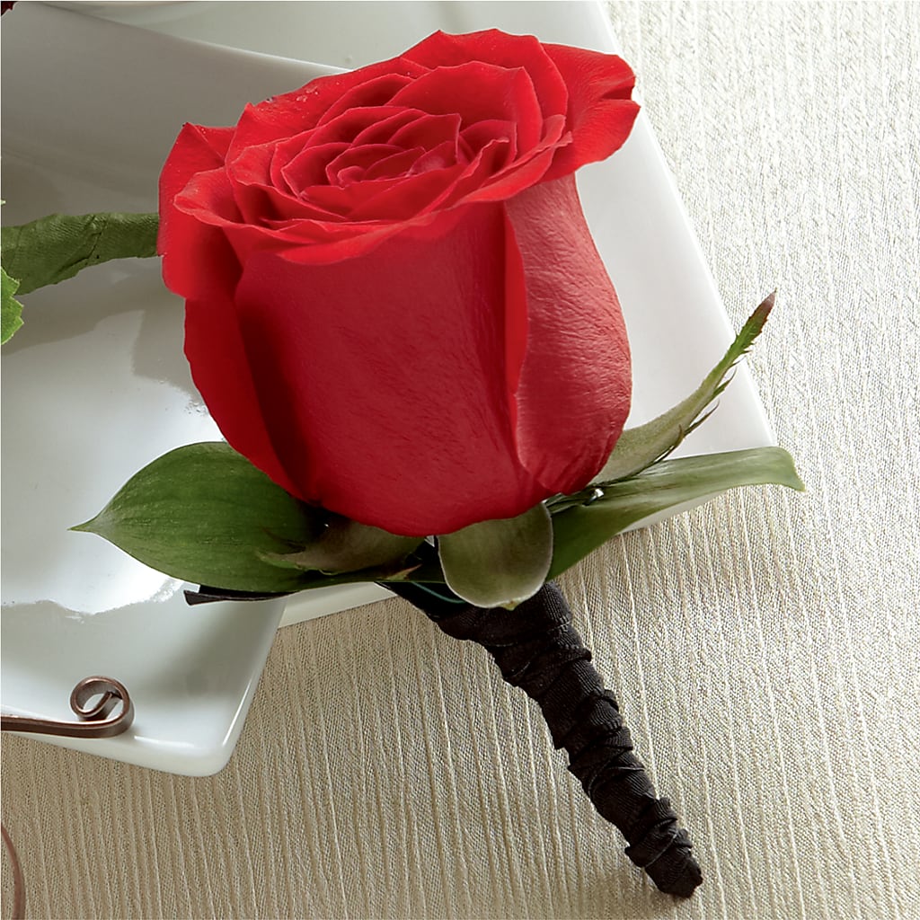 Red Rose Boutonniere – ANGEL'S FLOWERS AND GIFTS, San Jose CA