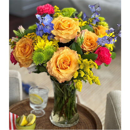 Bold & Bright – A Florist Original – ANGEL'S FLOWERS AND GIFTS, San Jose CA