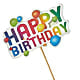 Happy Birthday Pick – ANGEL'S FLOWERS AND GIFTS, San Jose CA