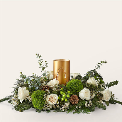 Chestnuts Roasting Centerpiece – ANGEL'S FLOWERS AND GIFTS, San Jose CA