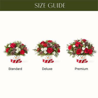 Jolly Snowman Bouquet – ANGEL'S FLOWERS AND GIFTS, San Jose CA