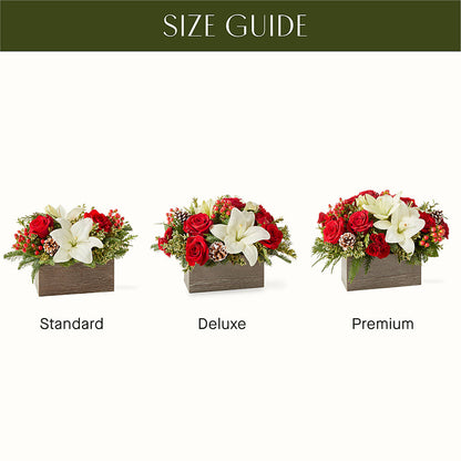 Snowy Wonderland Bouquet – ANGEL'S FLOWERS AND GIFTS, San Jose CA
