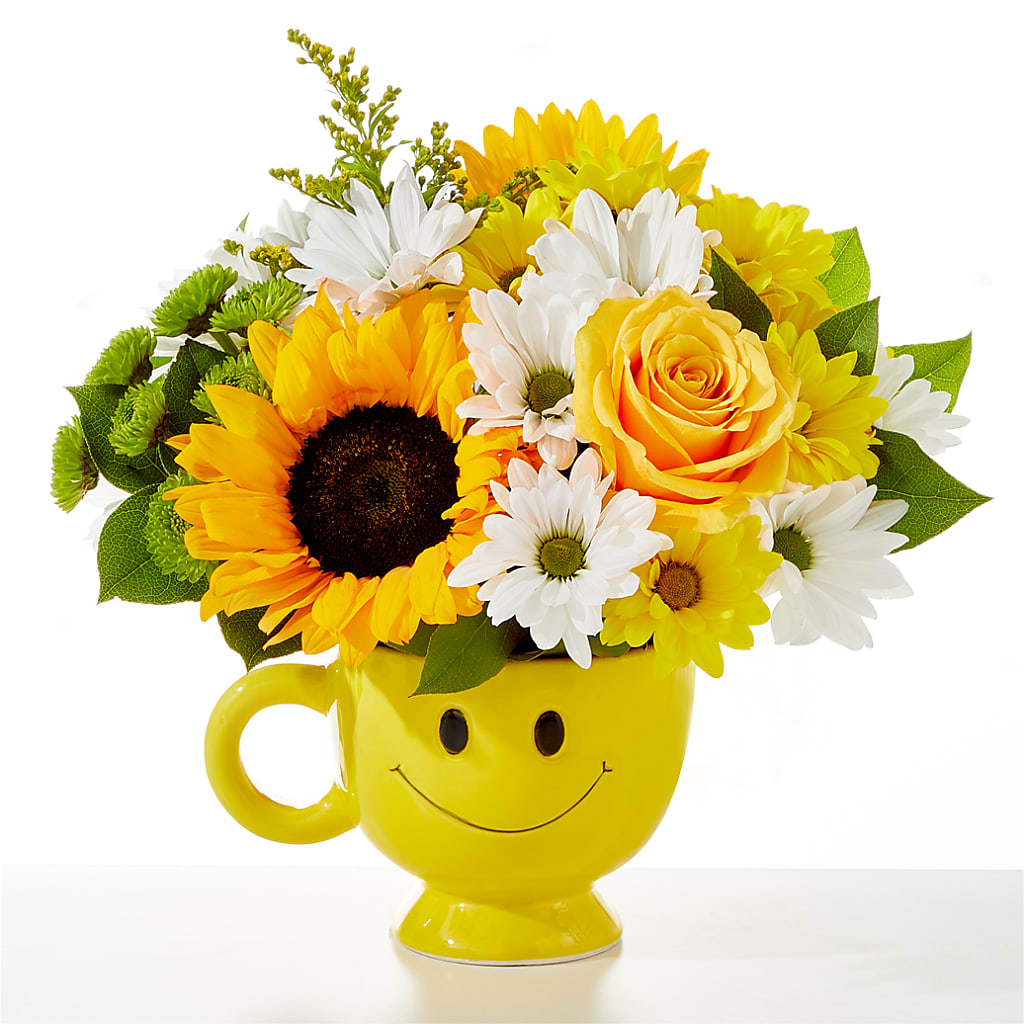 Be Happy Bouquet – ANGEL'S FLOWERS AND GIFTS, San Jose CA