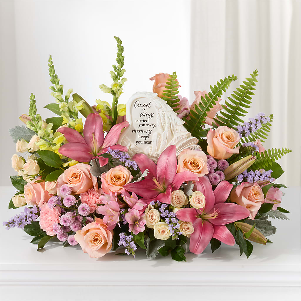 Gentle Light Arrangement – ANGEL'S FLOWERS AND GIFTS, San Jose CA
