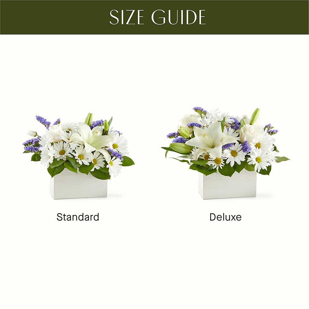Beyond Blue Box Bouquet – ANGEL'S FLOWERS AND GIFTS, San Jose CA