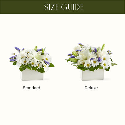 Beyond Blue Box Bouquet – ANGEL'S FLOWERS AND GIFTS, San Jose CA