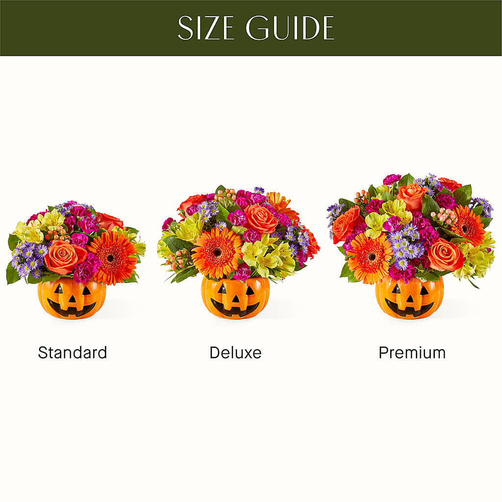 Tricks & Treats Pumpkin – ANGEL'S FLOWERS AND GIFTS, San Jose CA