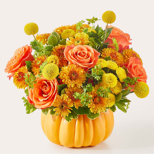 Gourdgeous Pumpkin – ANGEL'S FLOWERS AND GIFTS, San Jose CA
