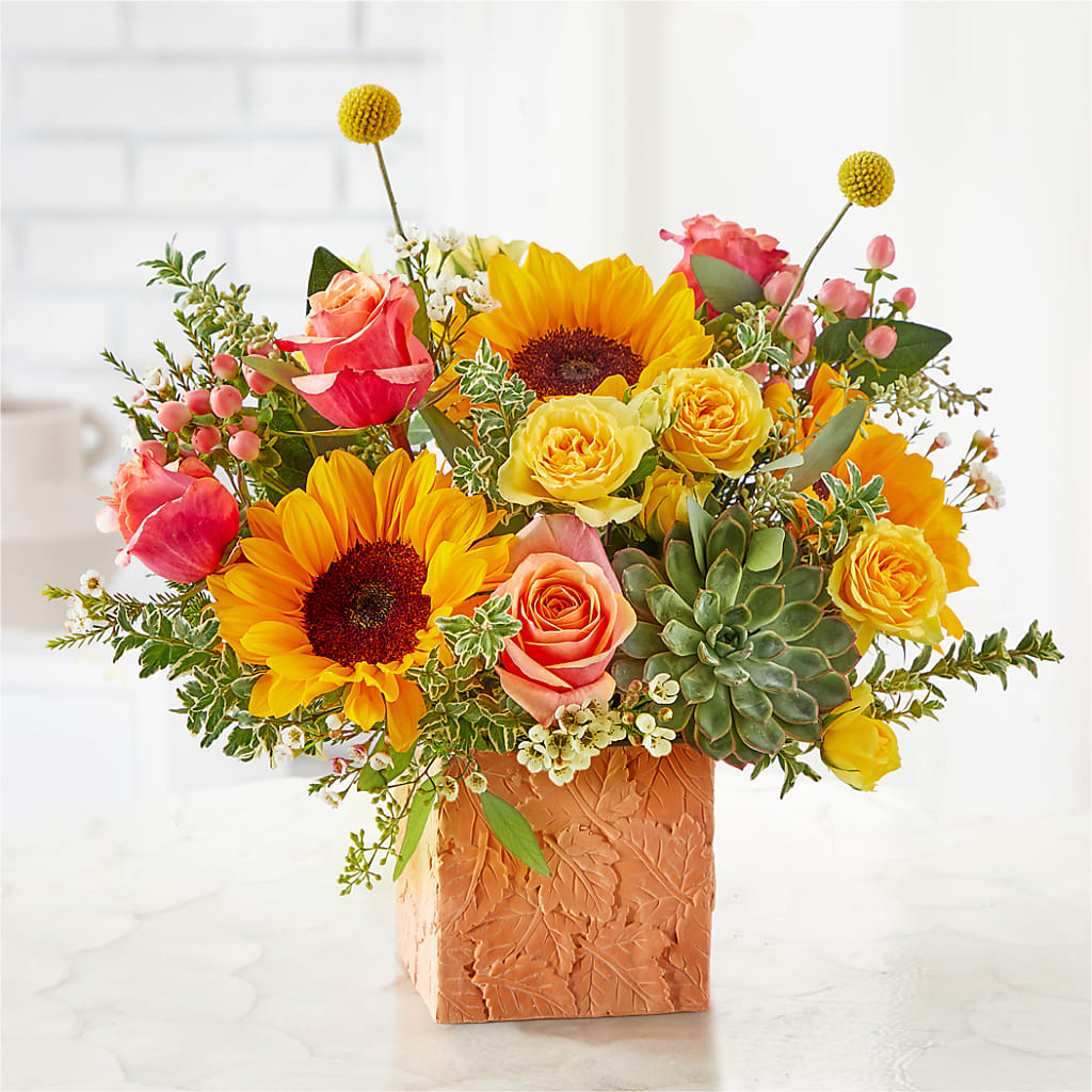 Sunflower Season Bouquet – ANGEL'S FLOWERS AND GIFTS, San Jose CA