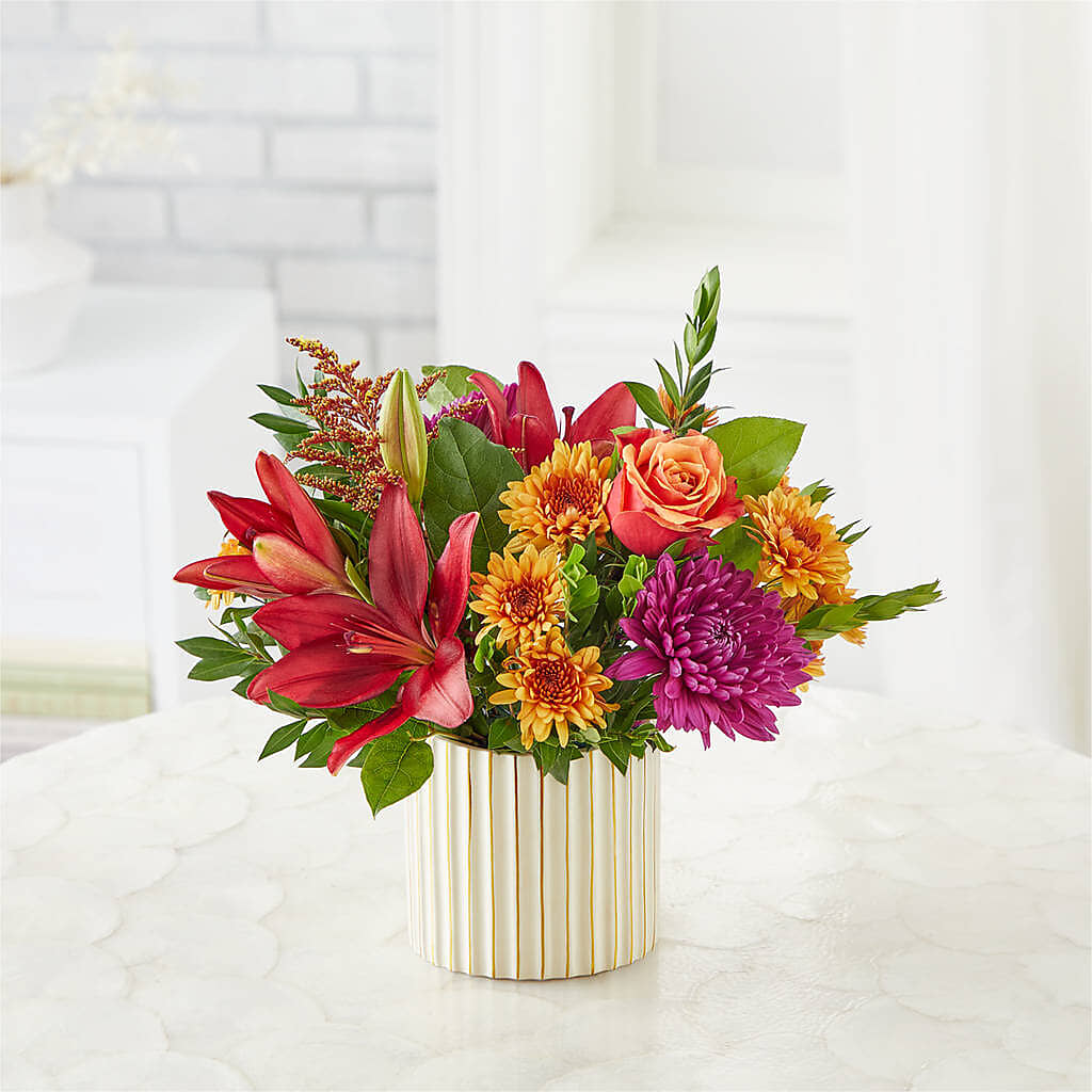 Burgundy Landscape Bouquet – ANGEL'S FLOWERS AND GIFTS, San Jose CA
