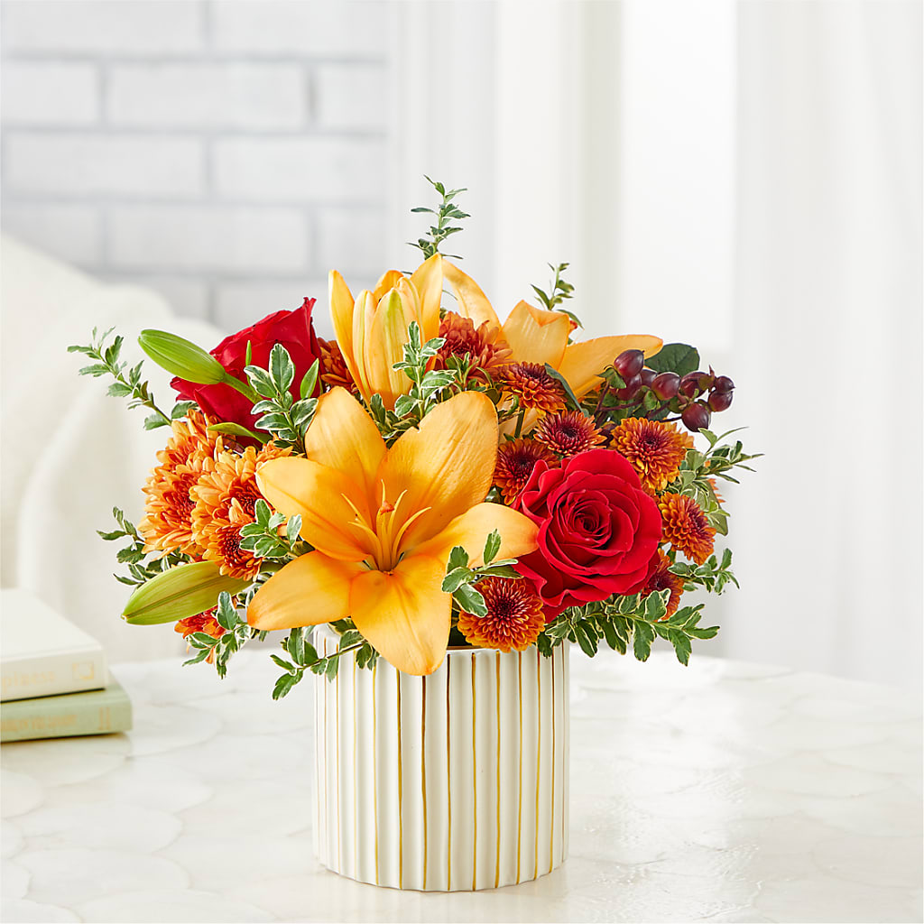 Scarlet Skies Bouquet – ANGEL'S FLOWERS AND GIFTS, San Jose CA