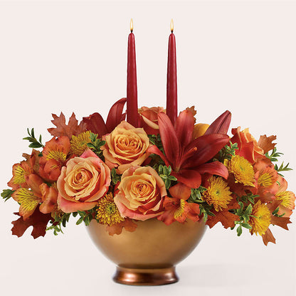 Harvest Table Centerpiece – ANGEL'S FLOWERS AND GIFTS, San Jose CA