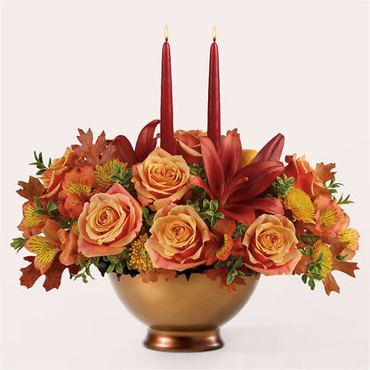 Harvest Table Centerpiece – ANGEL'S FLOWERS AND GIFTS, San Jose CA