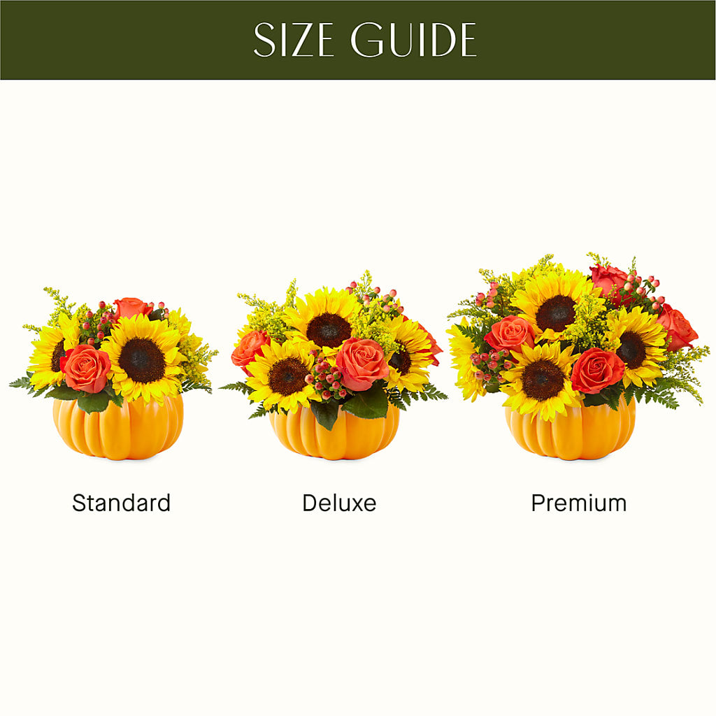 Pick of the Patch Pumpkin Bouquet – ANGEL'S FLOWERS AND GIFTS, San Jose CA