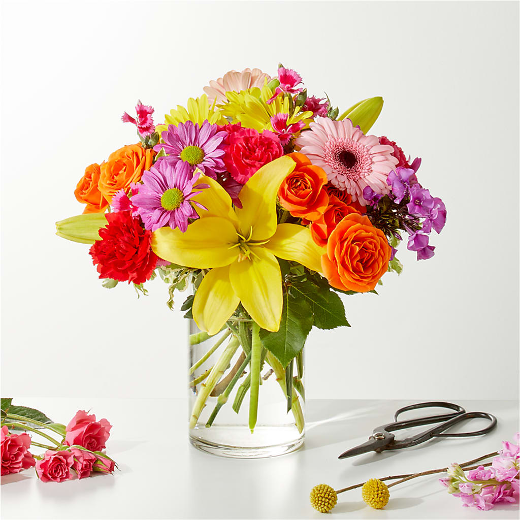 Cue the Confetti - A Florist Original – ANGEL'S FLOWERS AND GIFTS, San Jose CA