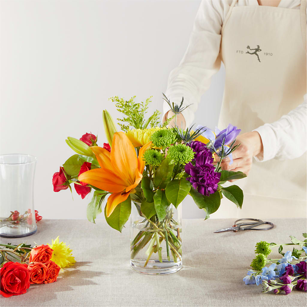 Summer Spectra - A Florist Original – ANGEL'S FLOWERS AND GIFTS, San Jose CA
