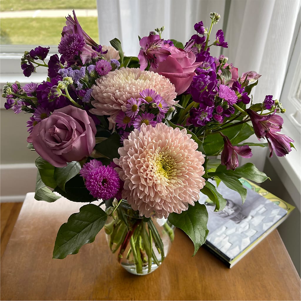 Ultraviolet Bouquet – ANGEL'S FLOWERS AND GIFTS, San Jose CA