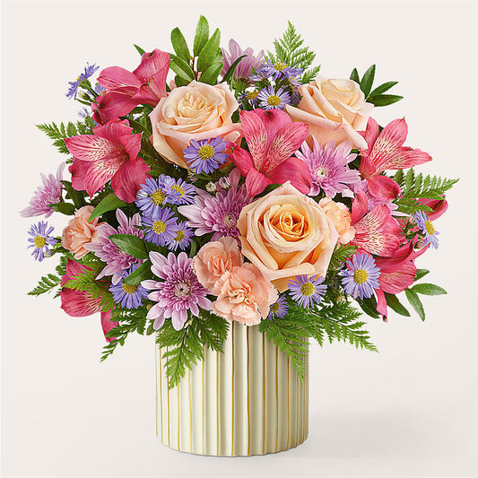 Sunset Serenade Bouquet – ANGEL'S FLOWERS AND GIFTS, San Jose CA