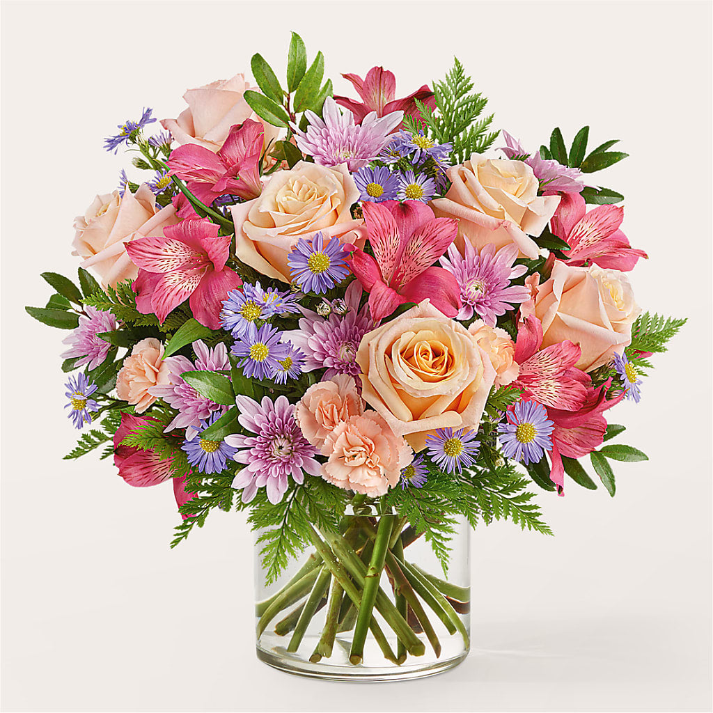 Sunset Serenade Bouquet – ANGEL'S FLOWERS AND GIFTS, San Jose CA
