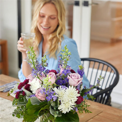 Violet Frost Bouquet – ANGEL'S FLOWERS AND GIFTS, San Jose CA