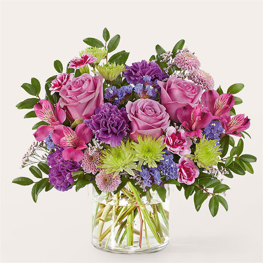 Glass Half Full Bouquet – ANGEL'S FLOWERS AND GIFTS, San Jose CA