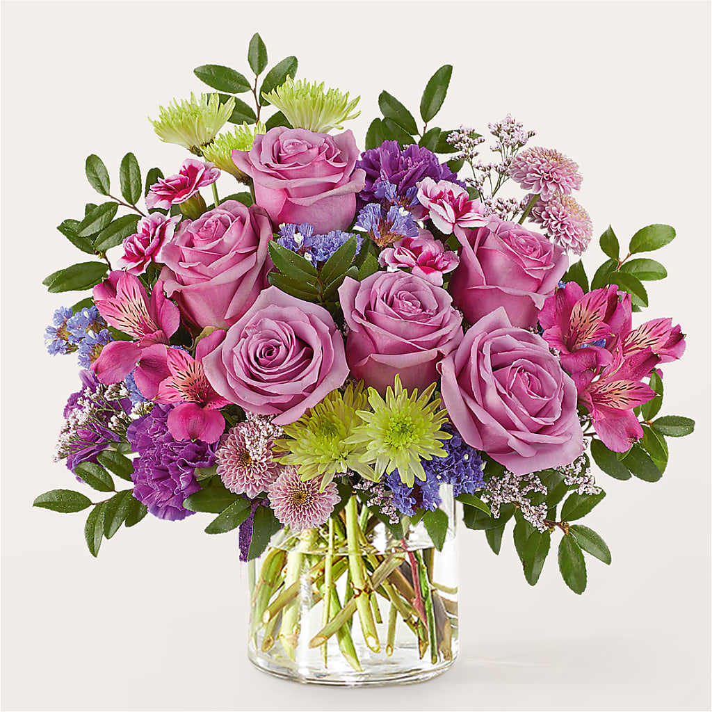 Glass Half Full Bouquet – ANGEL'S FLOWERS AND GIFTS, San Jose CA