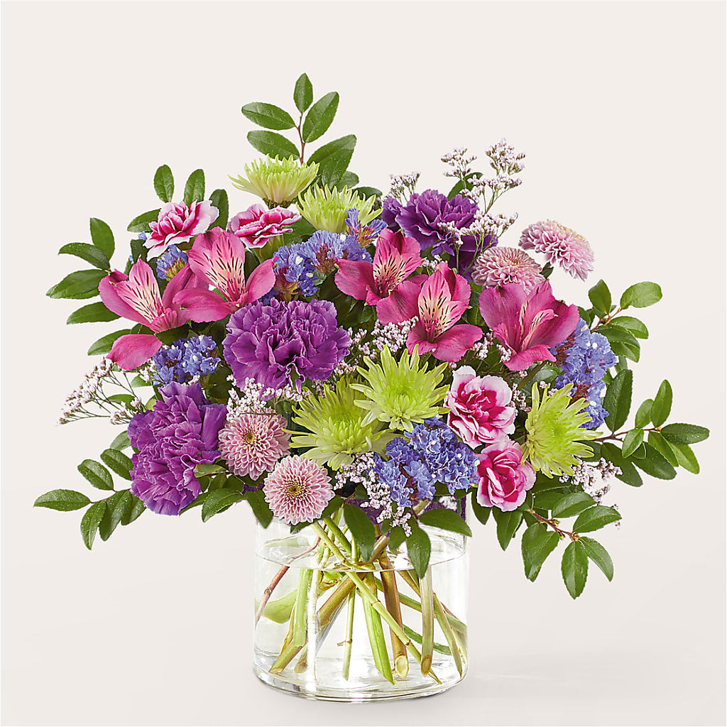 Glass Half Full Bouquet – ANGEL'S FLOWERS AND GIFTS, San Jose CA