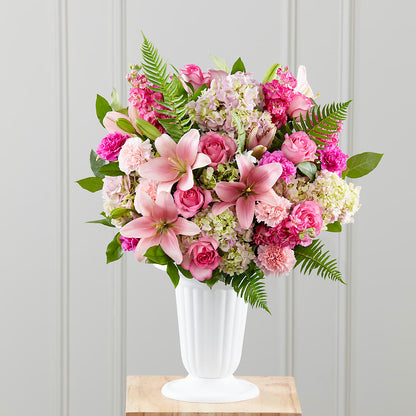 Never-Ending Love Arrangement – ANGEL'S FLOWERS AND GIFTS, San Jose CA