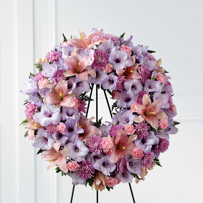 Beloved Friend Wreath – ANGEL'S FLOWERS AND GIFTS, San Jose CA