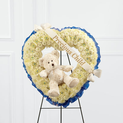 Precious Child Standing Heart – ANGEL'S FLOWERS AND GIFTS, San Jose CA