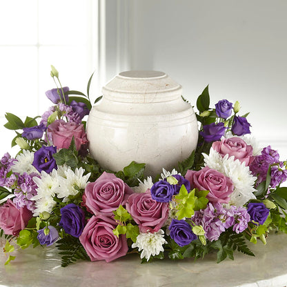 Blooming Sympathy Cremation Adornment – ANGEL'S FLOWERS AND GIFTS, San Jose CA