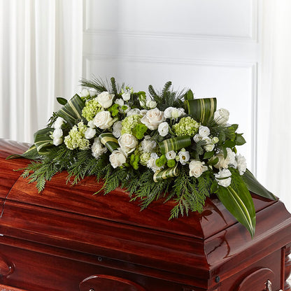 Hopeful Gesture Casket Spray – ANGEL'S FLOWERS AND GIFTS, San Jose CA
