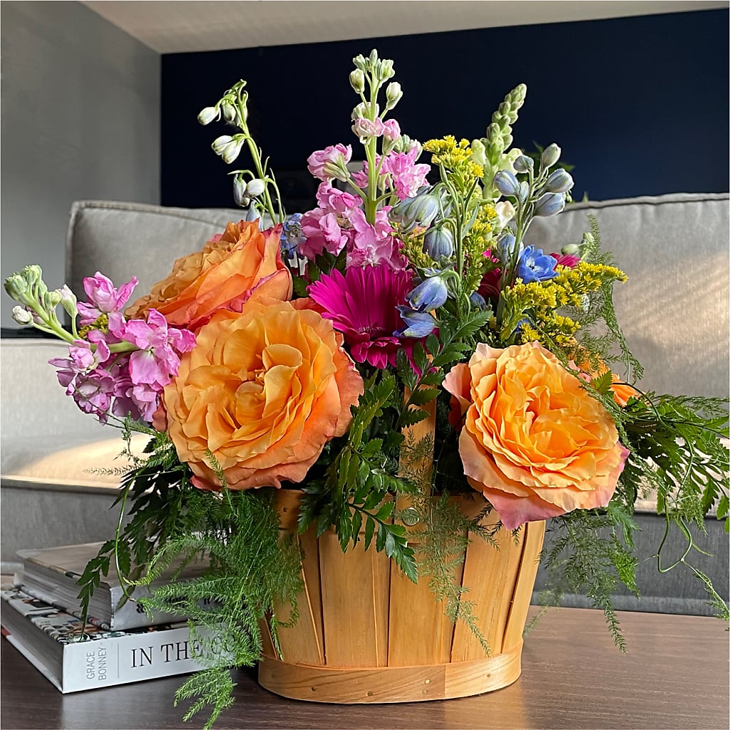 Garden of Life Basket – ANGEL'S FLOWERS AND GIFTS, San Jose CA