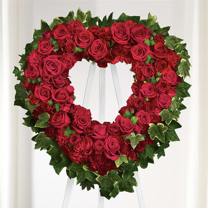 Wholehearted Standing Spray – ANGEL'S FLOWERS AND GIFTS, San Jose CA