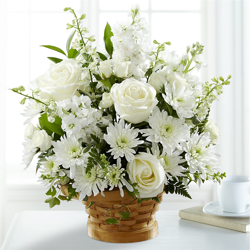 Heartfelt Condolences Arrangement – ANGEL'S FLOWERS AND GIFTS, San Jose CA