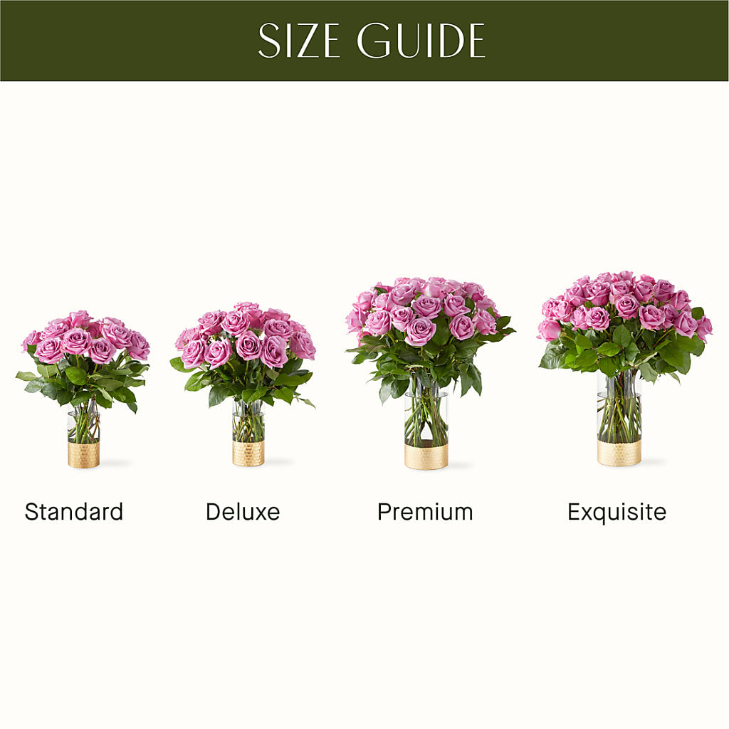 Secret Admirer Lavender Rose Bouquet – ANGEL'S FLOWERS AND GIFTS, San Jose CA