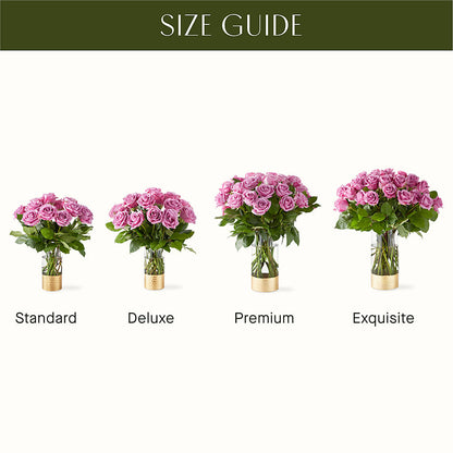 Secret Admirer Lavender Rose Bouquet – ANGEL'S FLOWERS AND GIFTS, San Jose CA
