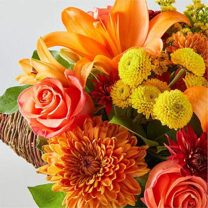 Bouquet of Blessings Cornucopia – ANGEL'S FLOWERS AND GIFTS, San Jose CA