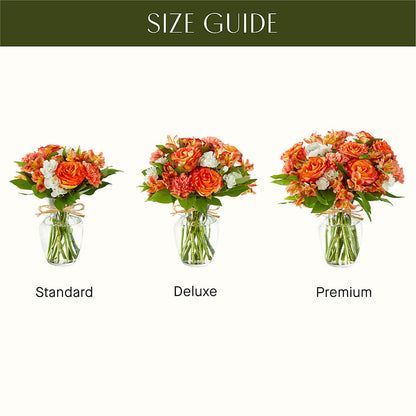Apricot Glow Bouquet – ANGEL'S FLOWERS AND GIFTS, San Jose CA