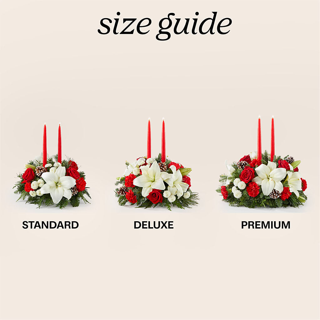 Seasonal Festivities Centerpiece – ANGEL'S FLOWERS AND GIFTS, San Jose CA