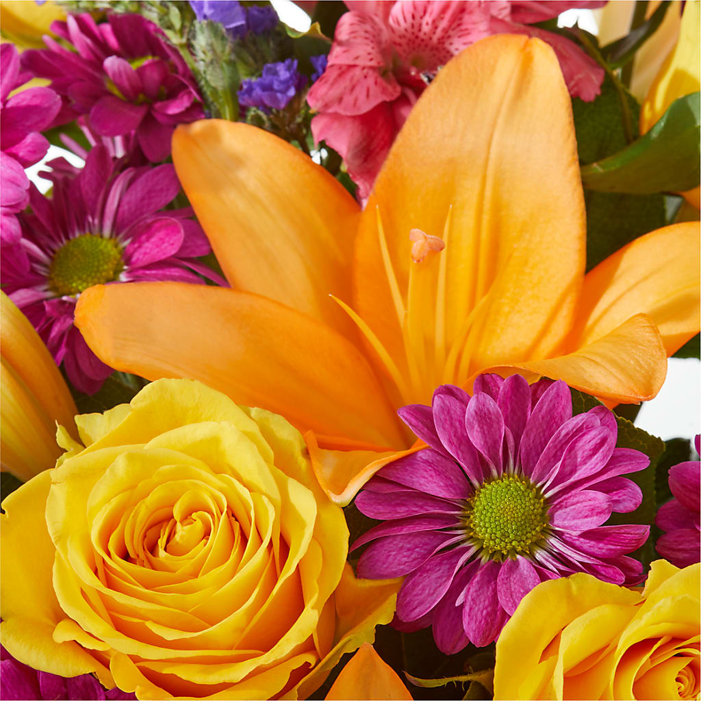 Colorful Visions Bouquet – ANGEL'S FLOWERS AND GIFTS, San Jose CA