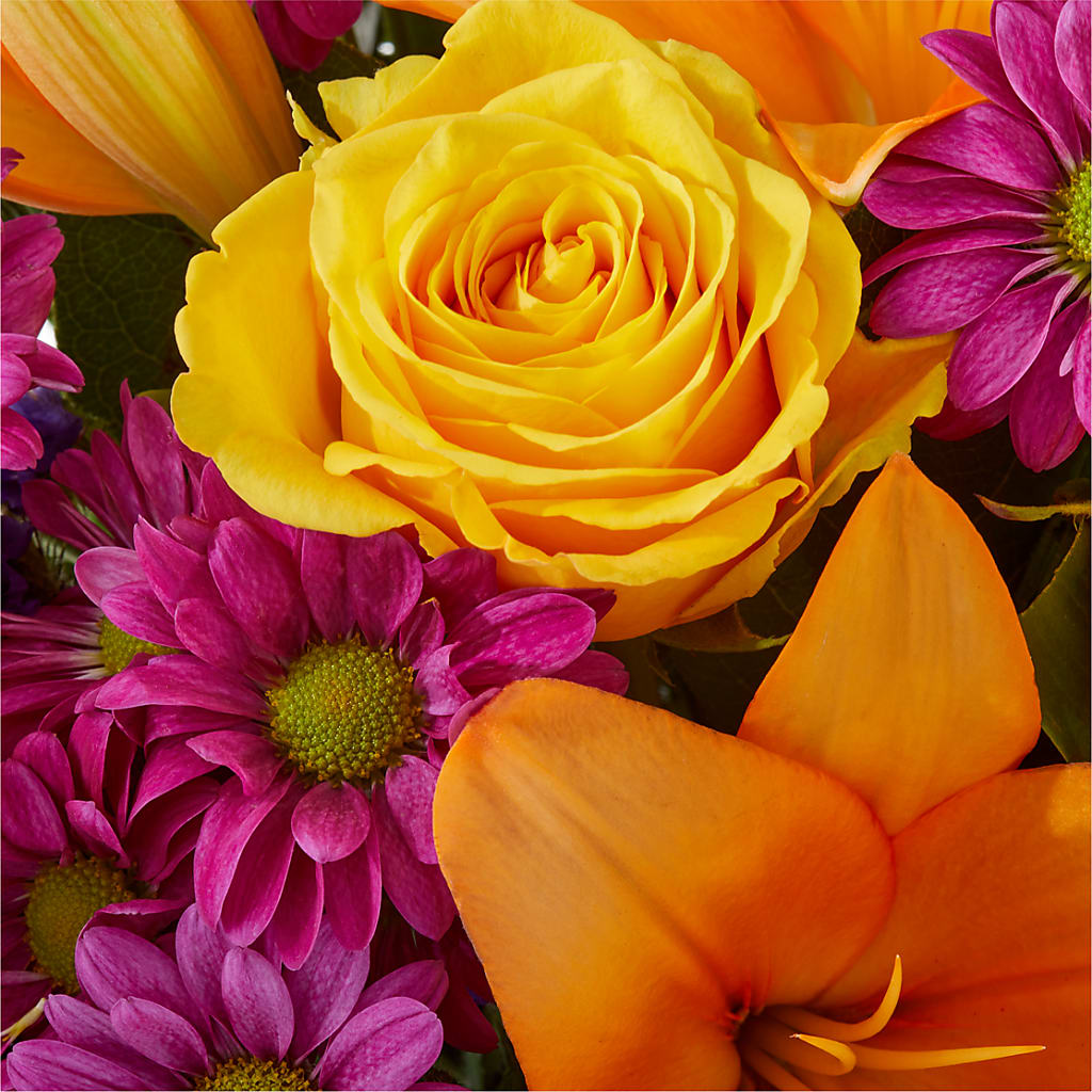 Colorful Visions Bouquet – ANGEL'S FLOWERS AND GIFTS, San Jose CA