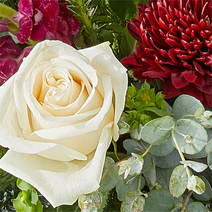 Cranberry Fizz Bouquet – ANGEL'S FLOWERS AND GIFTS, San Jose CA