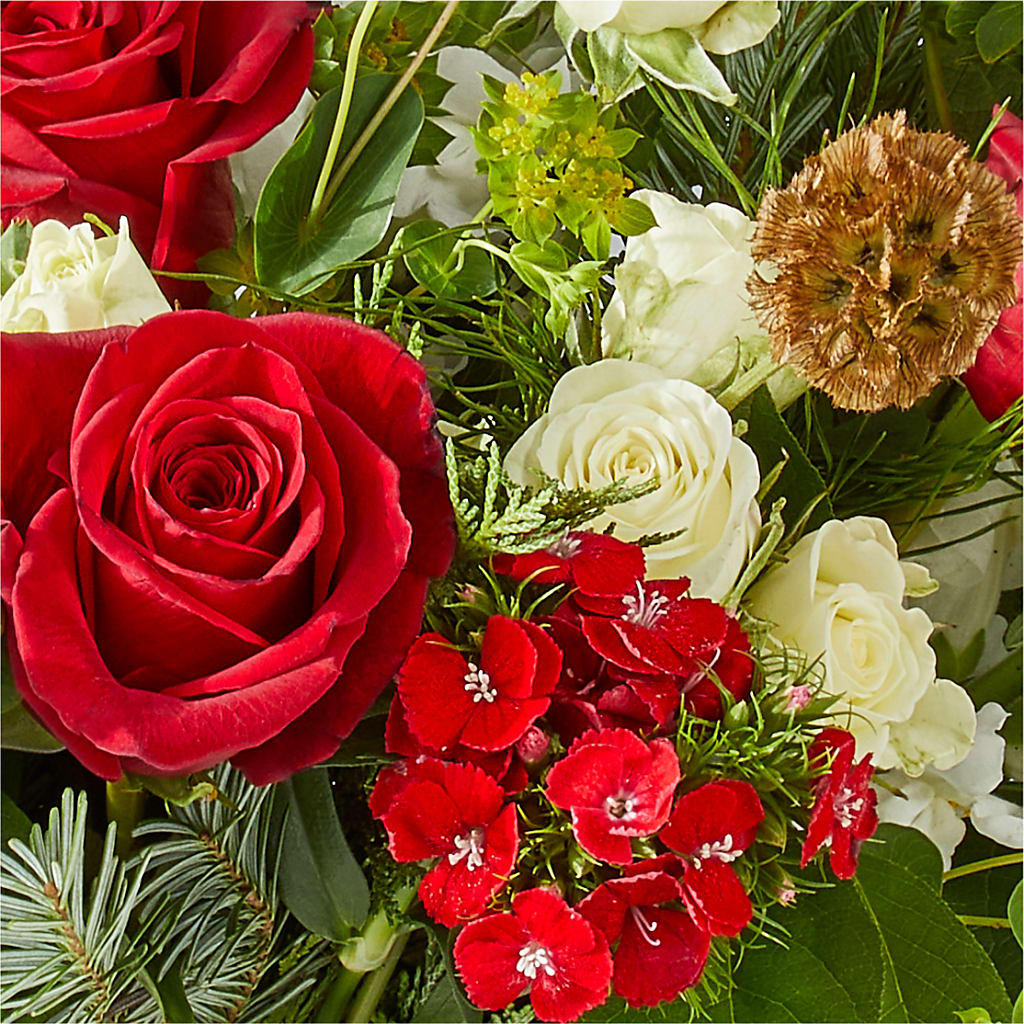 Deck the Halls Bouquet – ANGEL'S FLOWERS AND GIFTS, San Jose CA