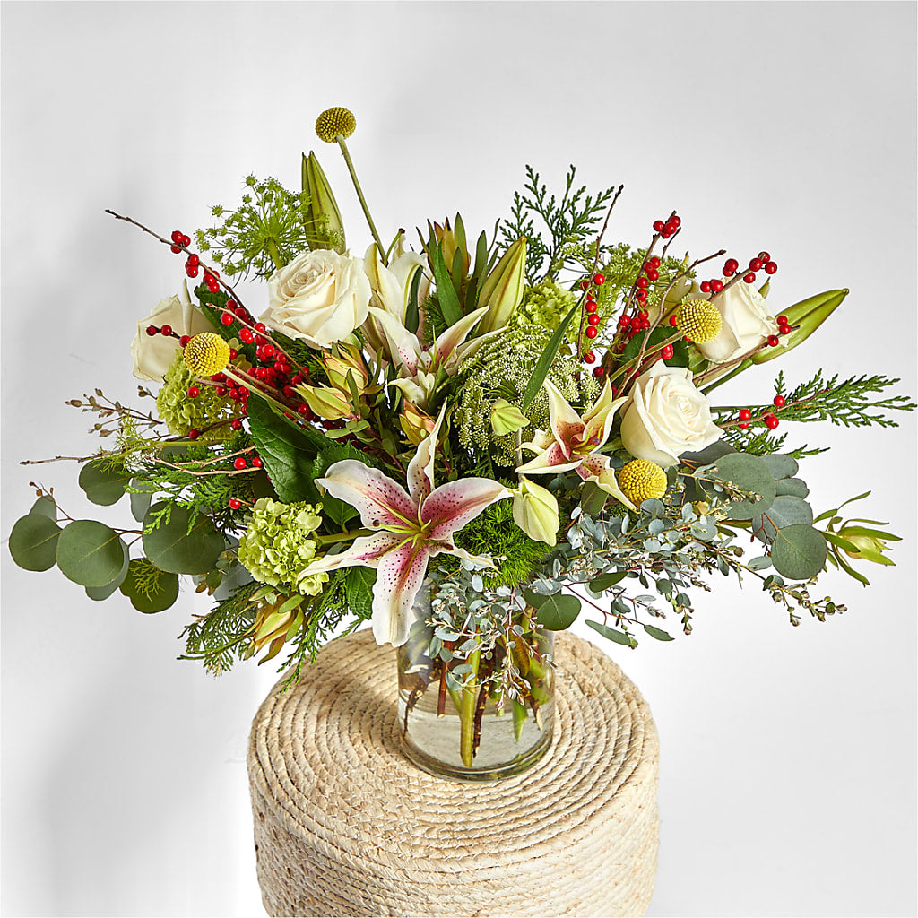 Berry & Bright Bouquet – ANGEL'S FLOWERS AND GIFTS, San Jose CA