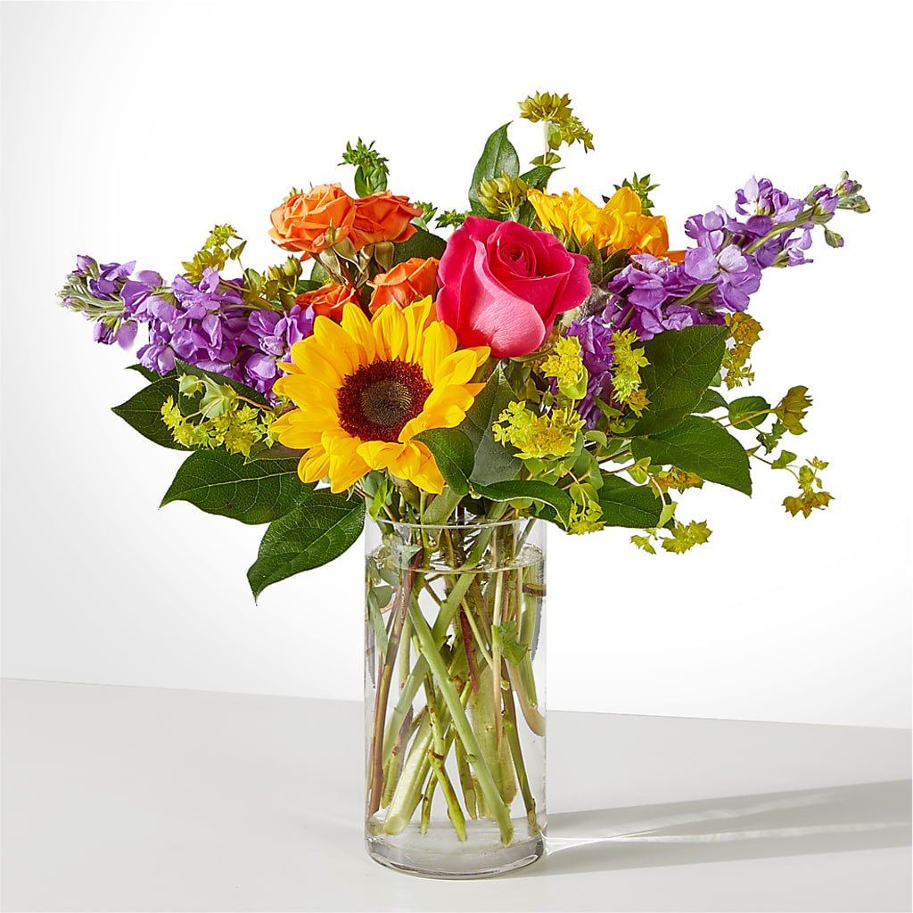 Vibrant Greetings Bouquet – ANGEL'S FLOWERS AND GIFTS, San Jose CA