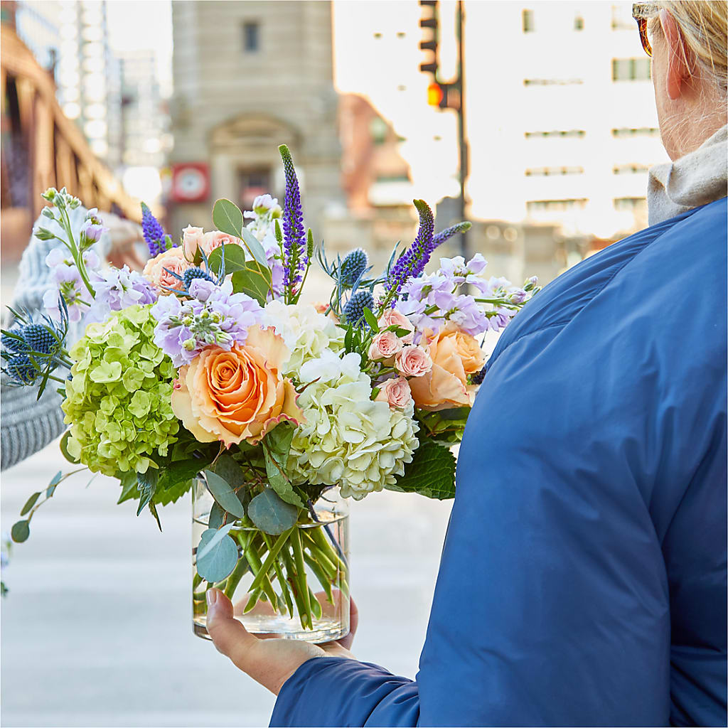 Porch Swing Bouquet – ANGEL'S FLOWERS AND GIFTS, San Jose CA