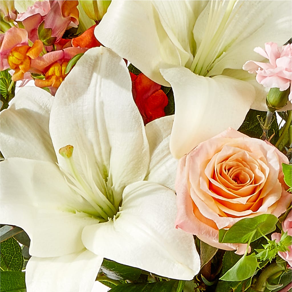 Grapefruit Splash Bouquet – ANGEL'S FLOWERS AND GIFTS, San Jose CA