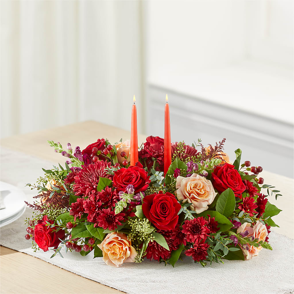 Most Thankful Centerpiece – ANGEL'S FLOWERS AND GIFTS, San Jose CA